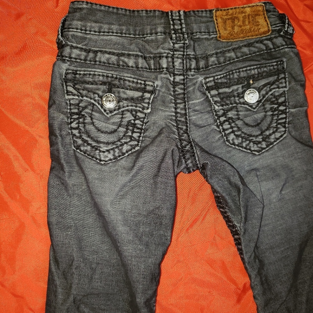 Jeans it has two tiny bleach stan